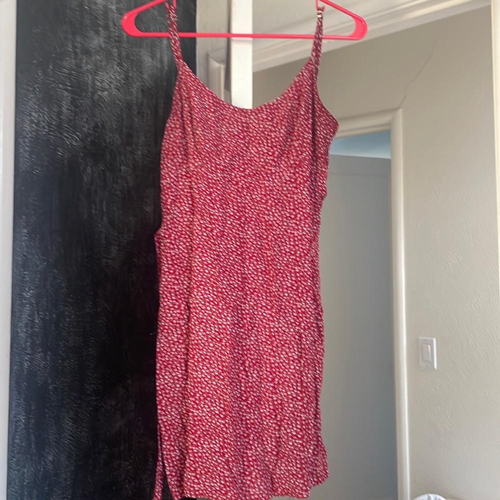 Red brandy Melville dress